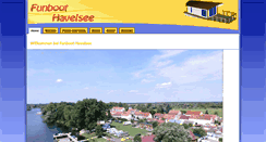Desktop Screenshot of funboot-havelsee.de